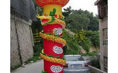 口碑好的燈籠球氣模,福建新品燈籠立柱氣模供應