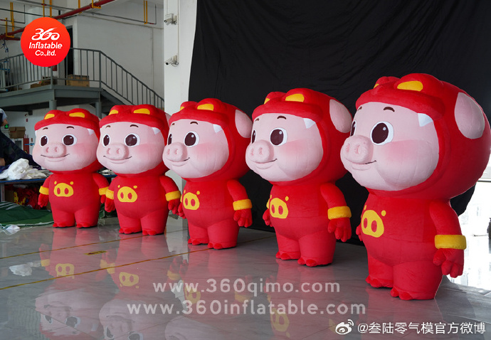 豬豬俠##ggbond##氣模##人偶服##氣模定制##.